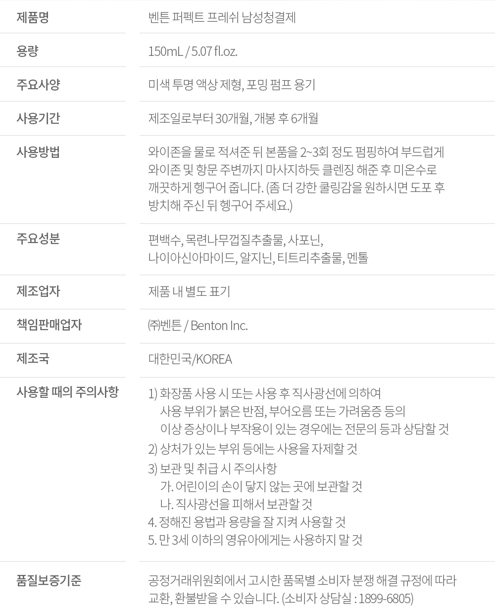 Product Information