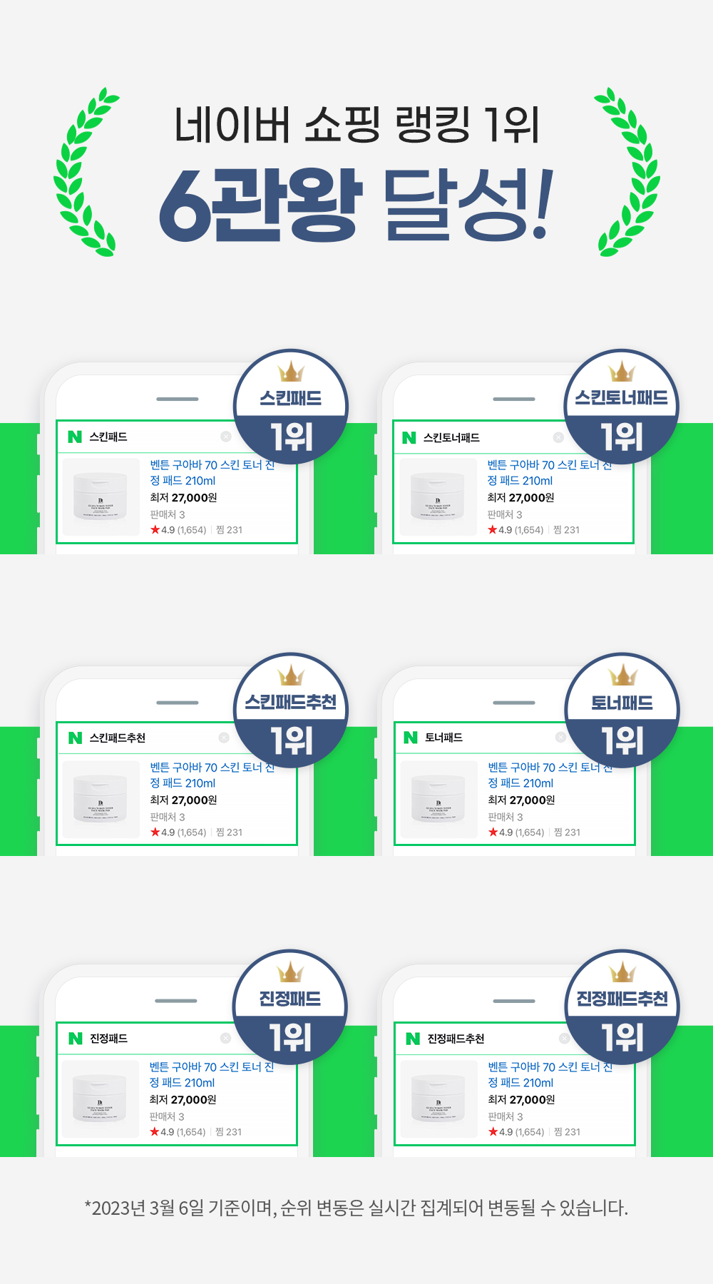 6 keywords
